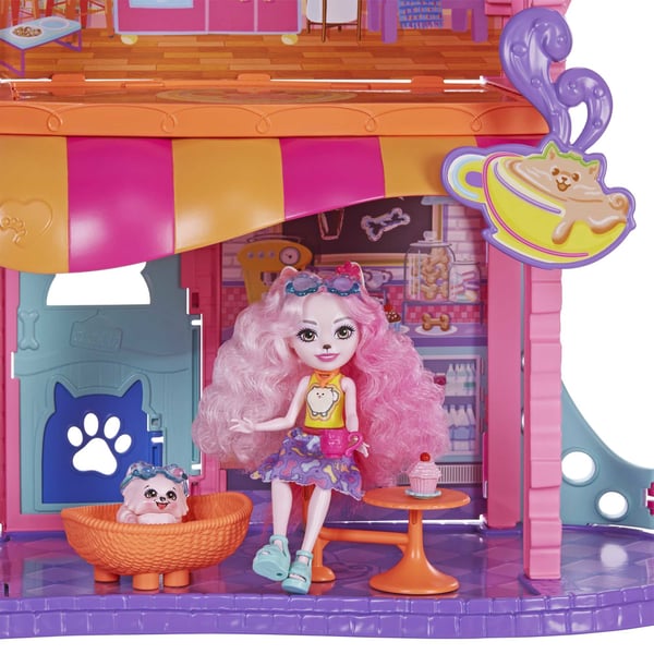 Enchantimals City Tails TOWNHOUSE & CAFÉ-legesæt