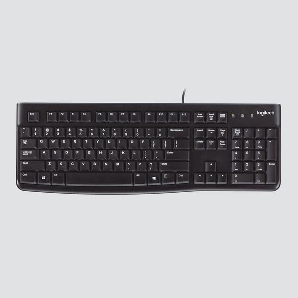 Logitech K120 - Tastatur - USB - Schweiz