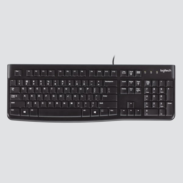Logitech K120 - Tastatur - USB - Schweiz