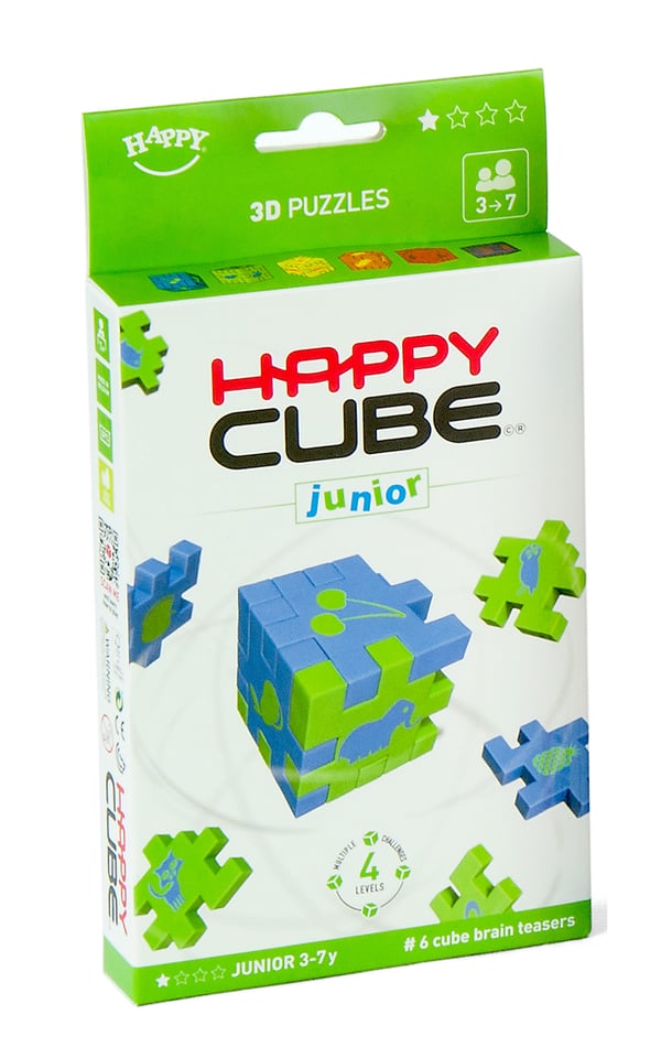SmartGames Happy Cube 6 Colour Pack Junior 3D-pussel
