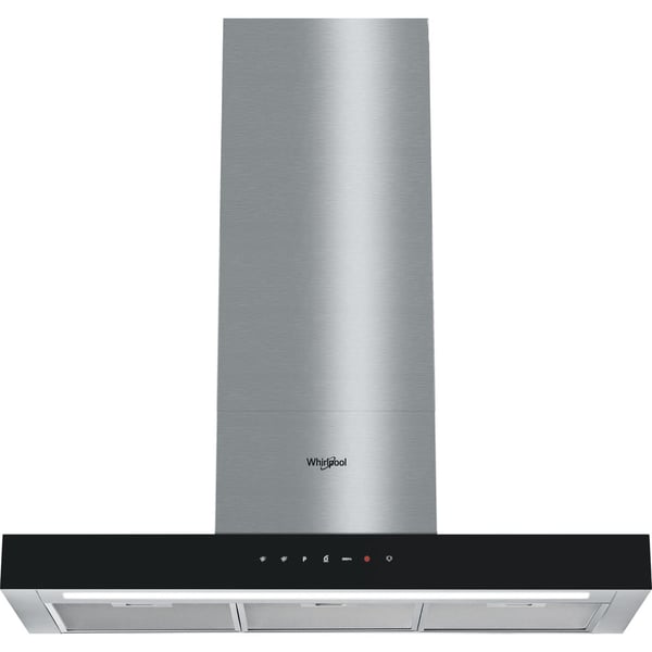 Whirlpool WHBS 92F LT K/1 Väggmonterad Svart, Rostfritt stål 390 m³/h