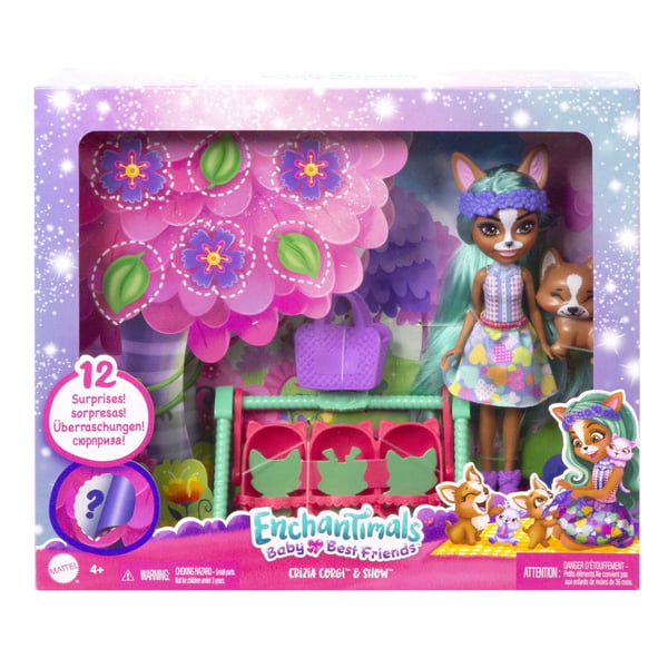 Enchantimals Baby Best Friends CRIZIA CORGI & SHOW Doll