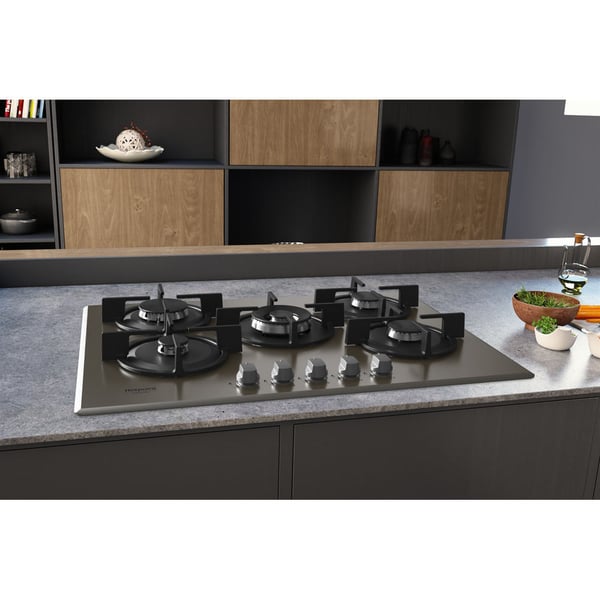 Hotpoint HAGD 72S/CH Shampanja Kiinteä 73 cm Kaasuliesi 5 alue(tta)
