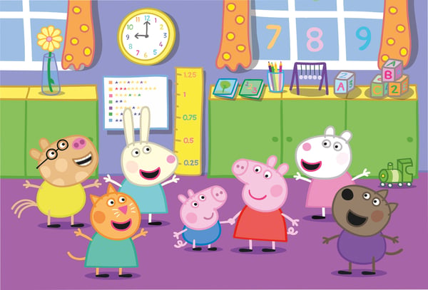 Clementoni Peppa Pig, 40 pezzi Kuviopalapeli 40 kpl Lapset