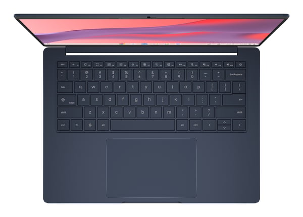 ASUS Chromebook CM14 CM1406CM4A-LY0051 MediaTek Kompanio Kompanio 540 35,6 cm (14") WUXGA 8 GB LPDDR5x-SDRAM 128 GB eMMC Wi-Fi 6E (802.11ax) ChromeOS Blå QWERTZ Tysk