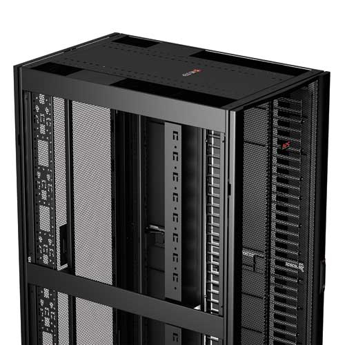 APC NetShelter SX 42U Fritstående reol Sort