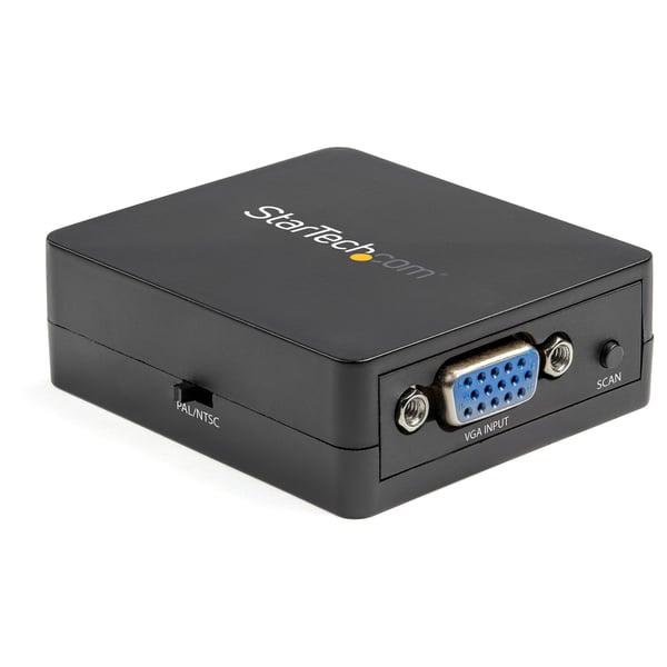 StarTech.com VGA2VID2 video omformer Aktiv videoomformer 1920 x 1080 pixel