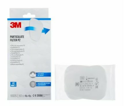 3M Highland 7100141634 Partikelfilter 10 styck
