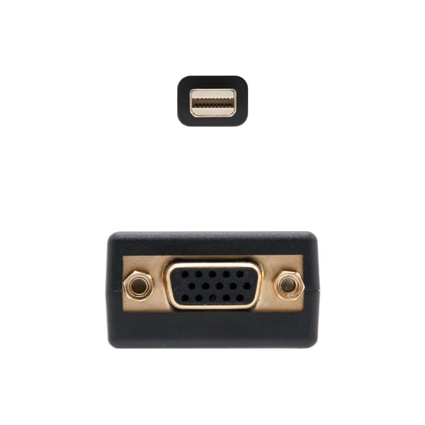 Nanocable 10.16.0202 videokabel adapter 0,15 m Sort