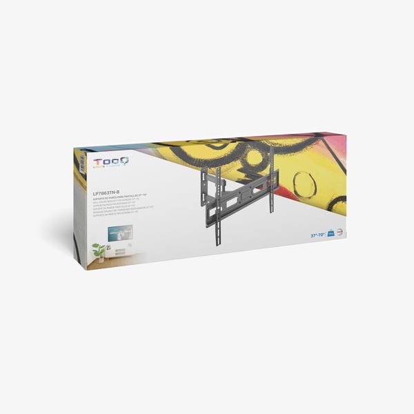 TooQ LP7863TN-B tv-fäste 177,8 cm (70") Svart