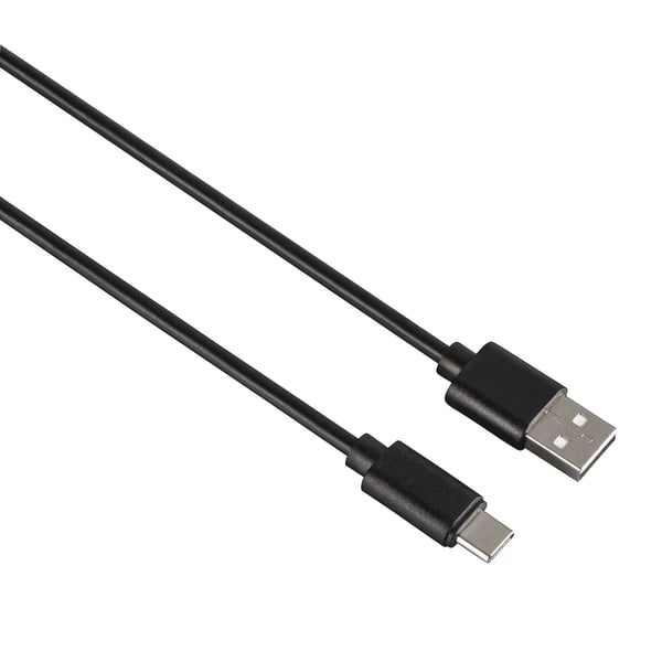 Hama 00200907 USB-kabel USB 2.0 0,9 m USB C USB A 0,48 Gbit/sek. Sort