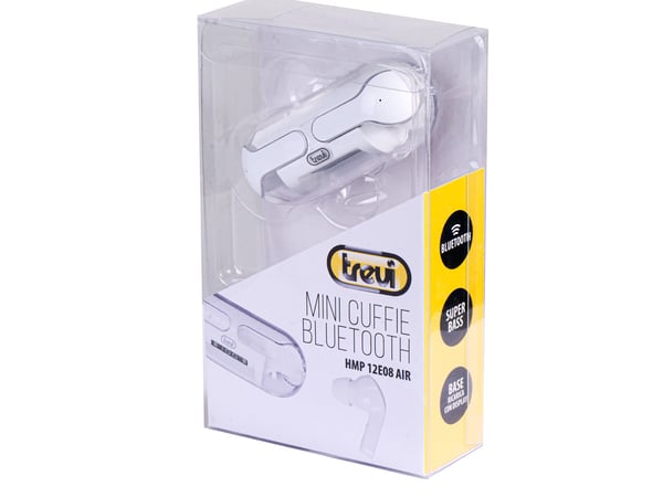 Trevi HMP 12E08 AIR Headset Trådlös I öra Samtal/musik Vit
