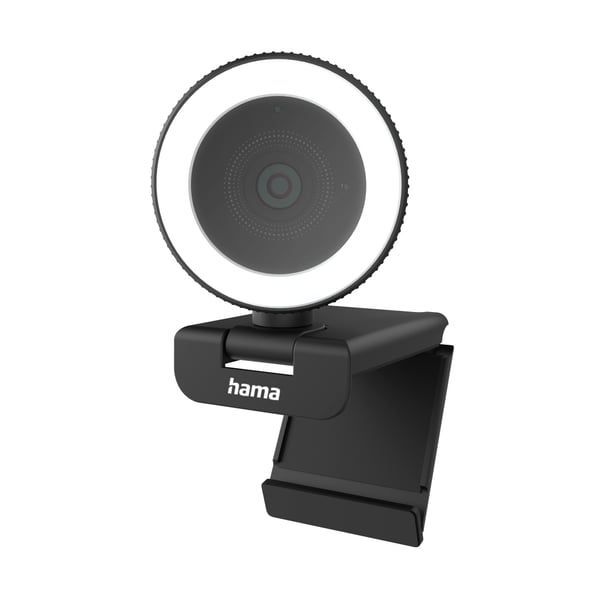 Hama C-850 Pro verkkokamera 4 MP 2560 x 1440 pikseliä USB 2.0 Musta
