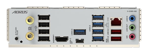 GIGABYTE B650E AORUS ELITE X AX ICE AMD B650 Sokkel AM5 ATX