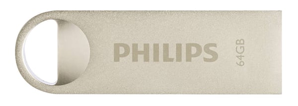Philips Moon Edition 2.0 USB-nøgle 64 GB USB Type-A Sølv