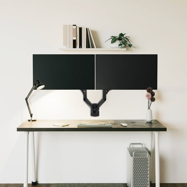 TooQ LP1434TNR-B skærmbeslag og -stativer 86,4 cm (34") Skrivebord Hvid