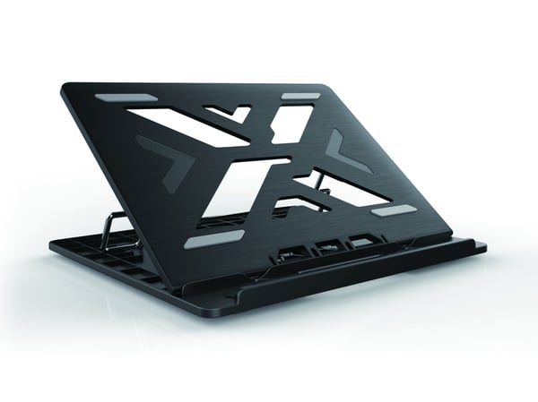 Conceptronic ERGO Laptop Cooling Stand Laptop stativ Sort 39,6 cm (15.6")