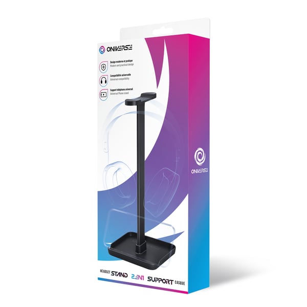 Oniverse ONISTD2-MLT-BLK tilbehør til hovedtelefon/headset Headset-stativ