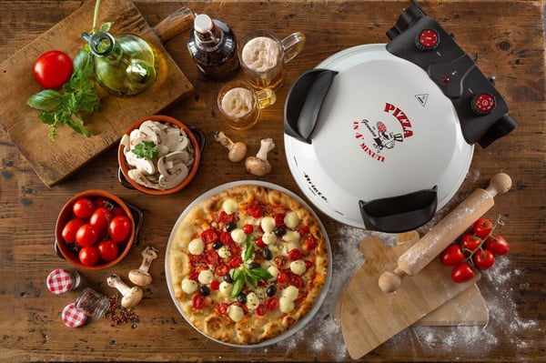 Ariete 0918/00 pizza fremstiller & ovn 1 pizza(er) 1200 W Hvid