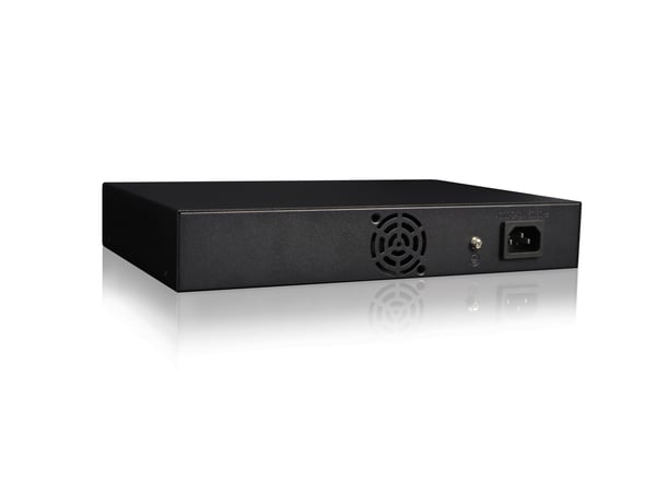 LevelOne GEP-1061 netværksswitch Administreret L2 Gigabit Ethernet (10/100/1000) Strøm over Ethernet (PoE) Sort