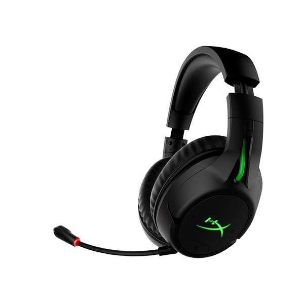 HyperX CloudX Stinger Flight – trådlöst gamingheadset (svart-grönt) – Xbox