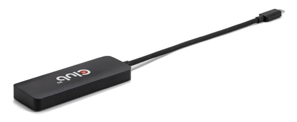 CLUB3D CSV-1554 kannettavien tietokoneiden telakka ja porttitoistin USB Type-C Musta