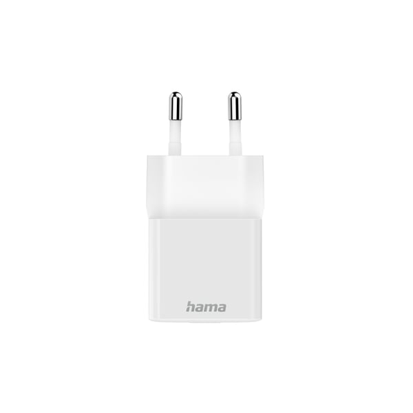 Hama 00125128 mobiililaitteen laturi Älypuhelin, Tabletti Valkoinen AC Pikalataus Sisätila