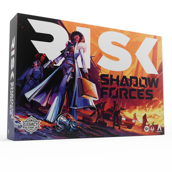 Avalon Hill Risk Shadow Forces Lautapeli Strategia