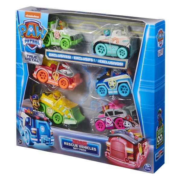 PAW Patrol PAW DCT True Metal Neon Gift Pack GML