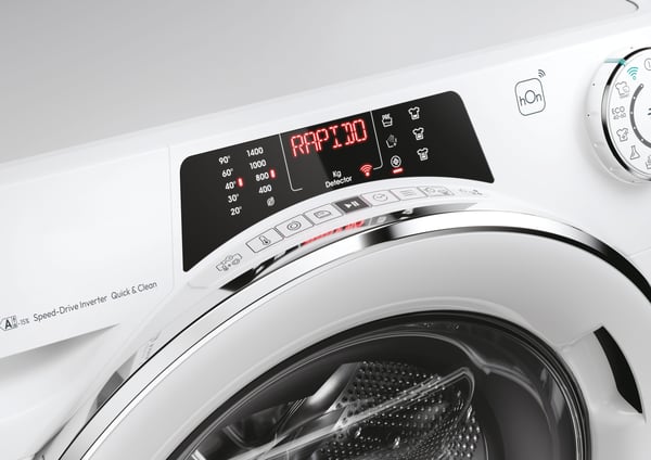 Candy RapidÓ RO 486DWMC7/1-S vaskemaskine Front-læsning 8 kg 1400 rpm Hvid
