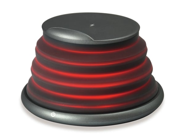 Conceptronic GORGON02G mobiililaitteen laturi Universaali Harmaa USB Langaton lataaminen Pikalataus Sisätila