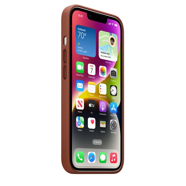 Apple MPP73ZM/A matkapuhelimen suojakotelo 15,5 cm (6.1") Suojus Ruskea