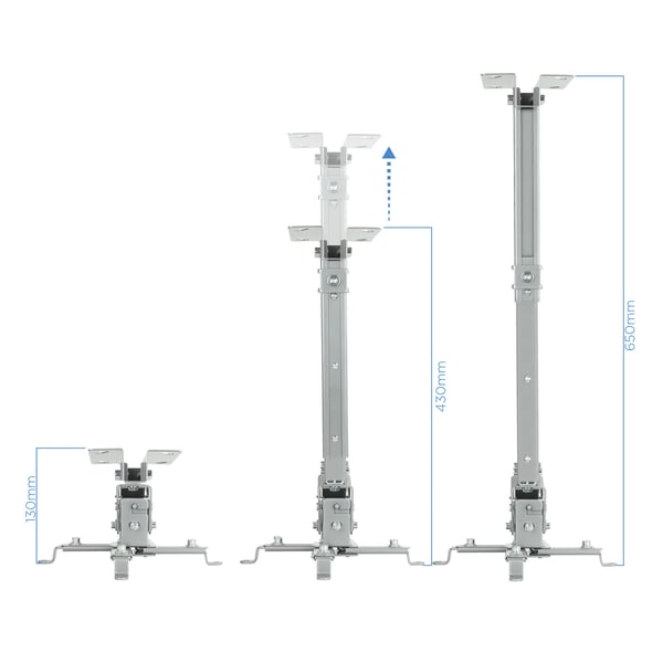 TooQ PJ2012T-S projektorfästen Tak Silver