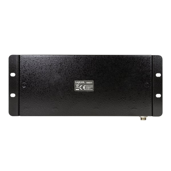 LogiLink UA0317 gränssnittshubbar USB 3.2 Gen 1 (3.1 Gen 1) Type-B 5000 Mbit/s Svart