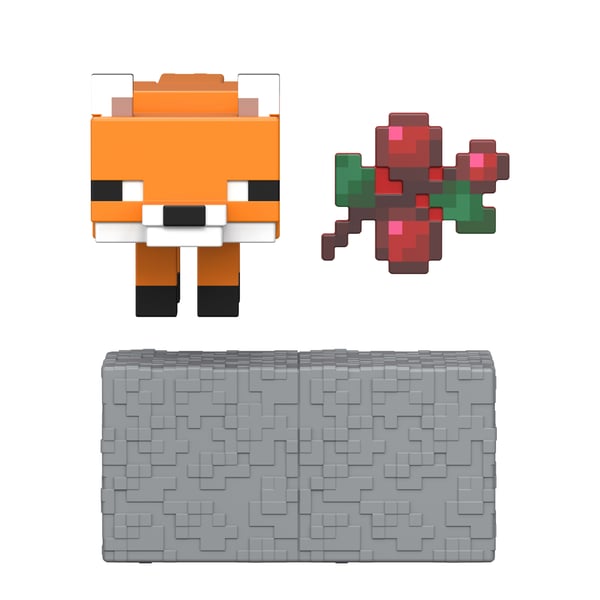 Minecraft Redstone Charged Fox Figure