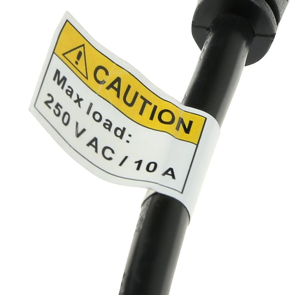 ACT AK5219 strömkablar Svart 0,6 m C14 coupler Strömkontakt typ F