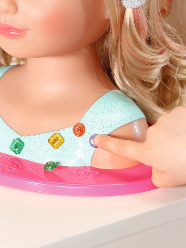 BABY born Sister Styling Head Princess Doll make-up & hair styling set