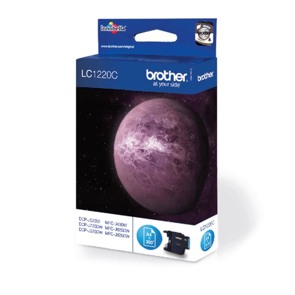 Brother LC1220C bläckpatroner 1 styck Original Cyan