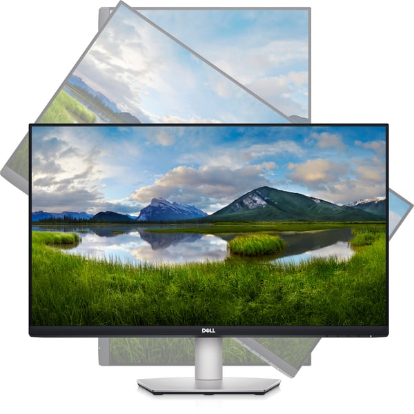 DELL S Series S2721QSA tietokoneen litteä näyttö 68,6 cm (27") 3840 x 2160 pikseliä 4K Ultra HD LCD Musta, Hopea