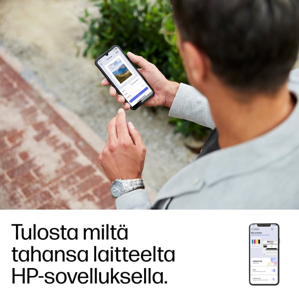 HP OfficeJet Pro 9730e Langaton All-in-One Väri Tulostin, Instant Ink; kaksipuolinen tulostus