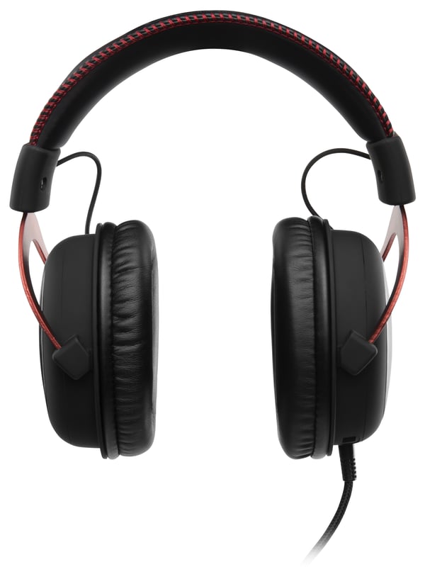 HyperX Cloud II Kuulokkeet Langallinen Pääpanta Pelaaminen Musta, Punainen