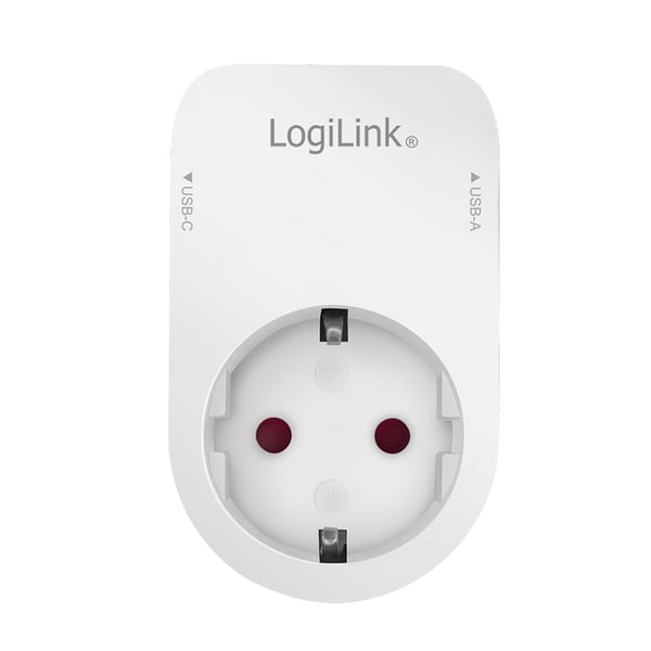 LogiLink PA0259 oplader til mobil enhed Universel Hvid Vekselstrøm Indendørs
