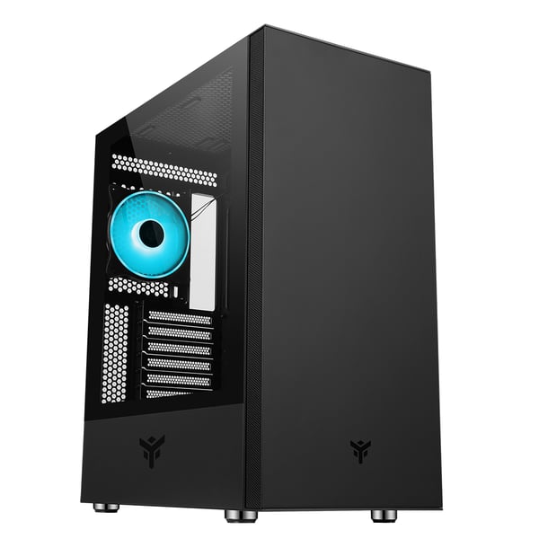 itek VERTIBRA S210 Midi Tower Sort