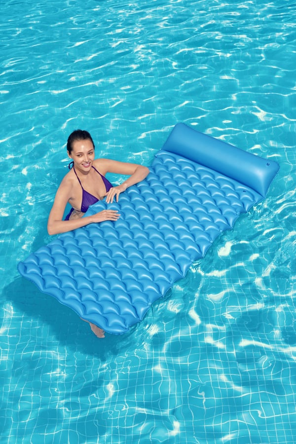 Bestway 44020 pool- och badmadrass Grön, Rosa, Gul Vinyl