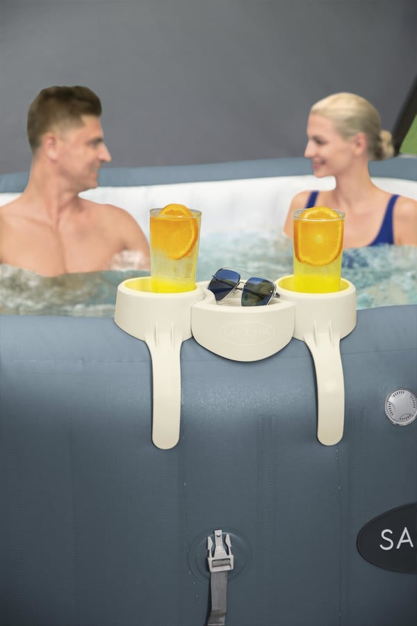 Bestway 60306 Tilbehør til spabade og spaer Drikkebakke/holder Hvid