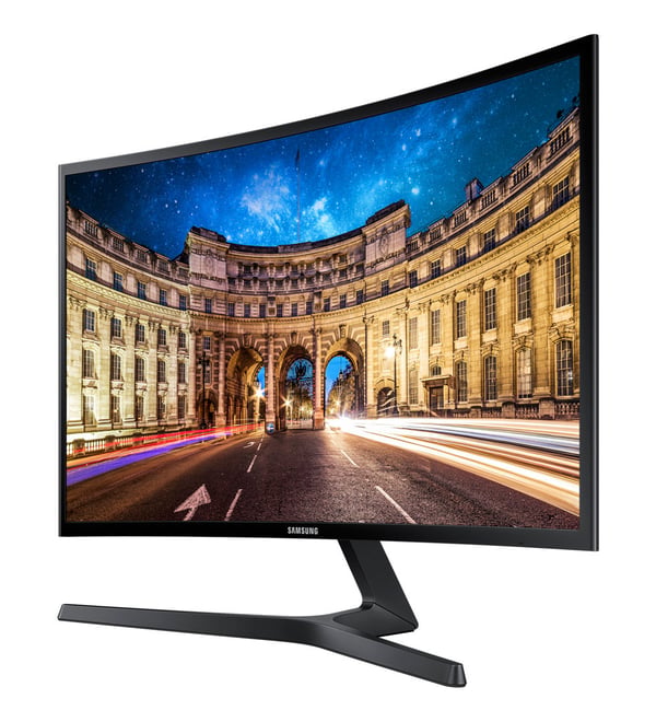 Samsung LC27F396FHU platta pc-skärmar 68,6 cm (27") 1920 x 1080 pixlar Full HD LED Svart