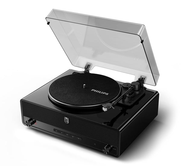 Philips TAV5000/10 grammofoner Remdriven skivtallrik Svart