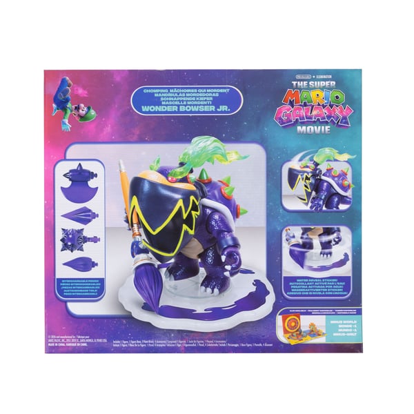 Super Mario The Galaxy Movie Wonder Bowser Jr. 8"