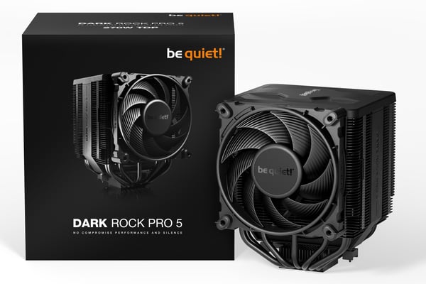 be quiet! Dark Rock Pro 5 Processor Luftkøler 120/135 mm Sort 1 stk