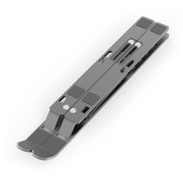 AISENS LPS3M-179 Ställ för bärbara datorer Ställ förl bärbar dator och surfplatta Grå 38,1 cm (15")